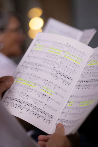 Kirchenchorprobe St. Nikolaus Markdorf