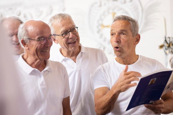 Kirchenchorprobe in St. Nikolaus Markdorf